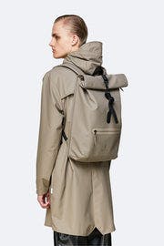 Rolltop Rucksack - Taupe
